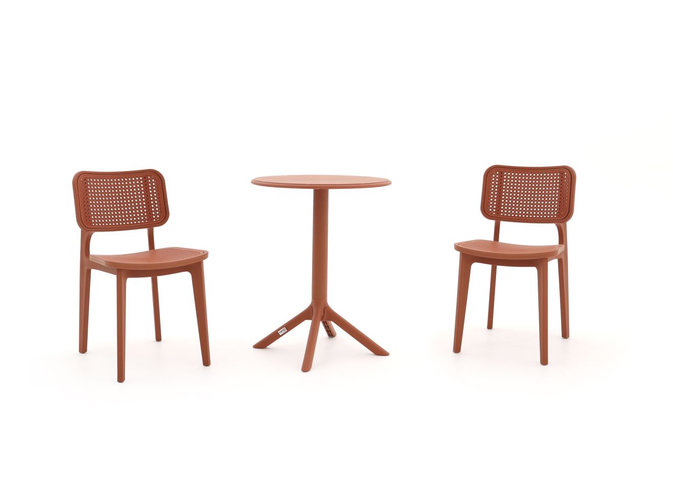 Forza Xitta/Rieti ø 60 cm Balkon-Set 3-teilig