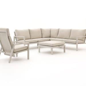 Manifesto Alzano Ecklounge-Set 5-teilig 6-Sitzer verstellbar