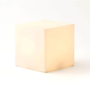 New Garden Cuby Solar-Außenlampe LED aufladbar dimmbar 40x40 cm