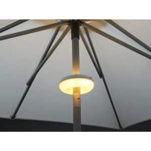 New Garden Lima LED-Sonnenschirmlampe aufladbar dimmbar ø 17