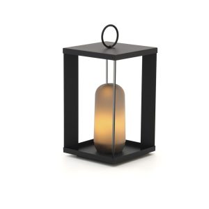 New Garden Siroco LED-Laterne aufladbar dimmbar ø 18 cm (h: 30 cm)
