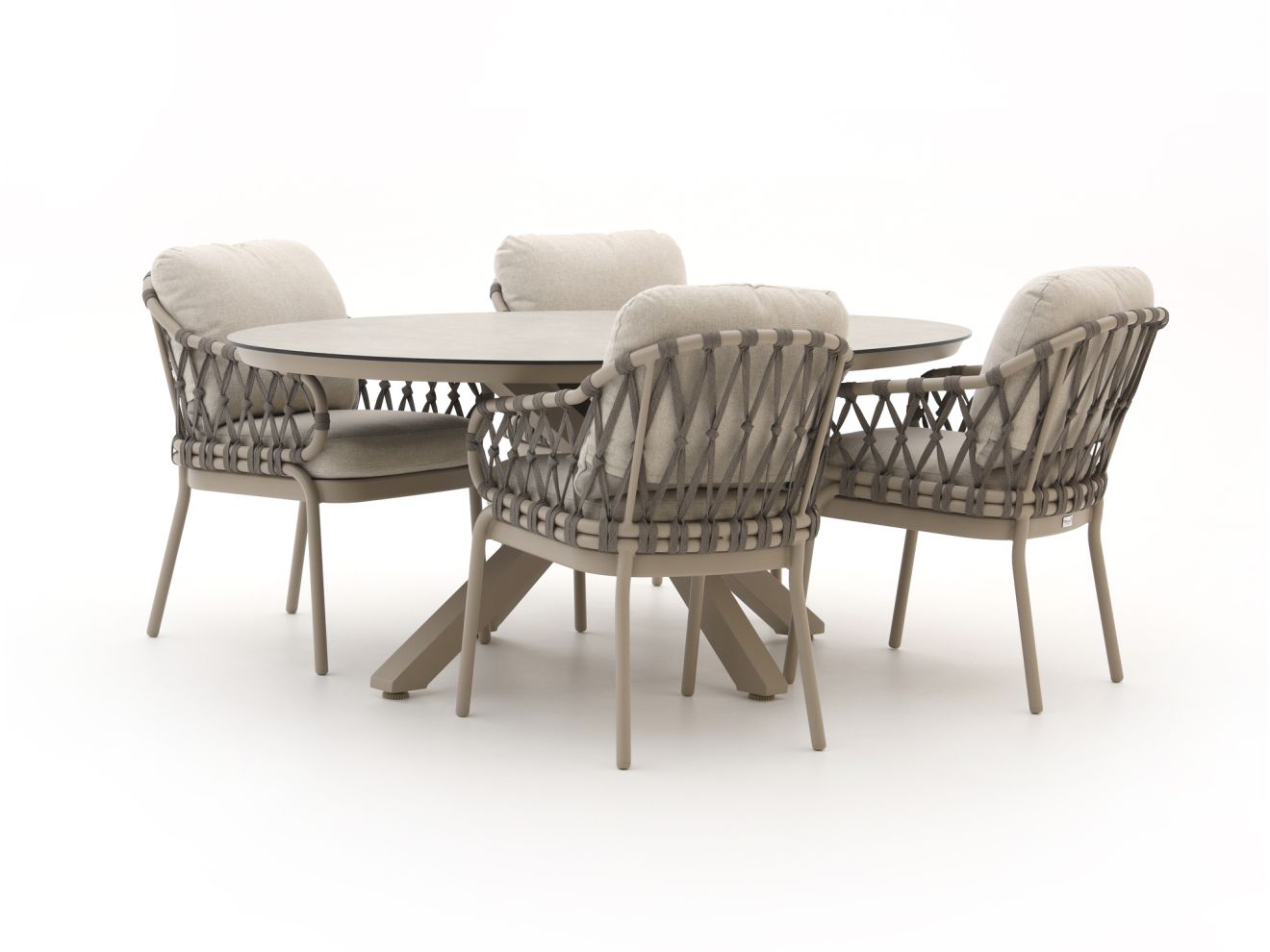 Tierra Outdoor Natal/Oblong 200 cm Gartenmöbel-Set 5-teilig