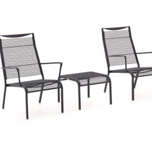 Apple Bee Hawaii lounge balkonset 3-Teilig Stapelbar