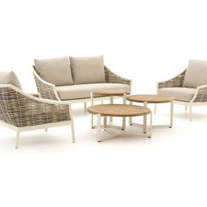 Apple Bee Milou/Monaco Sessel-Sofa Lounge-Set 6-teilig 4-Sitzer
