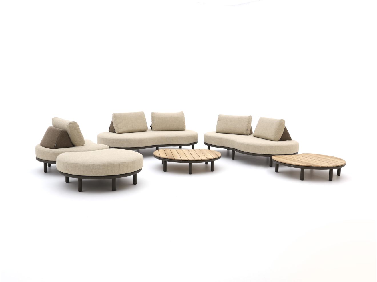Apple Bee Moon Island Lounge-Set 6-teilig