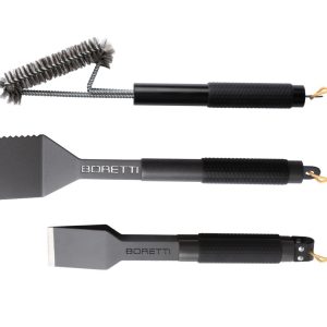 Boretti Grill Grillwerkzeugset 3-teilig (Zange kompakt