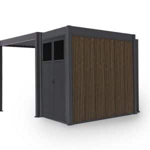 Cedrino Pergola 400x300x255 cm inkl. Stauraum 400x200 cm