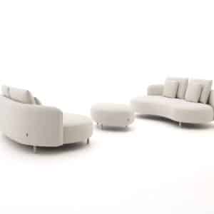 SUNS Pienza Sofa-Lounge-Set 3-teilig 4-Sitzer
