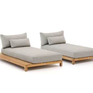 SUNS Portofino Gartenliegen-Set 2-teilig