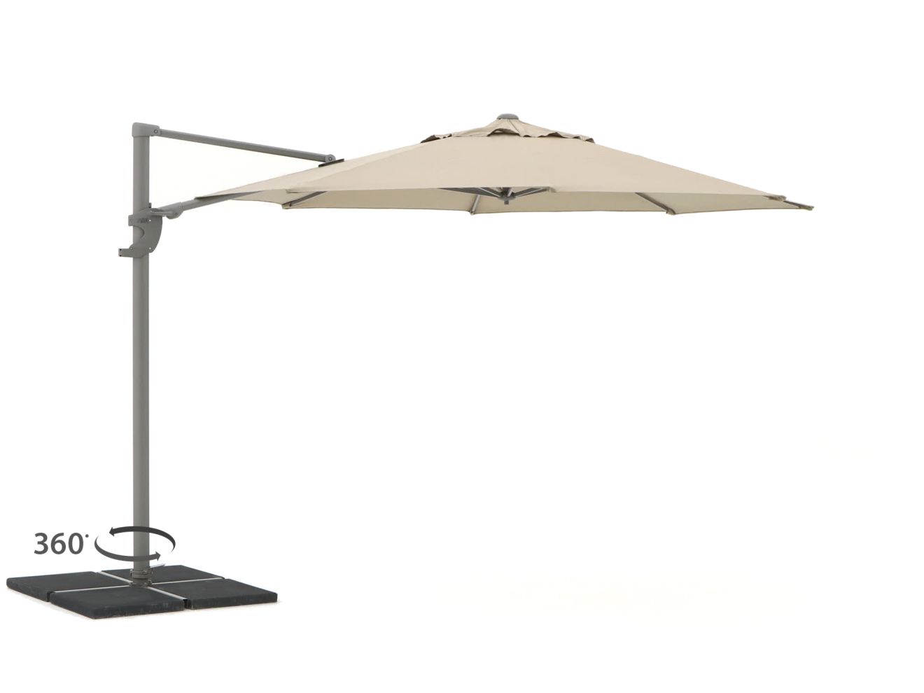 Shadowline Francisco Ampelschirm ø 330 cm