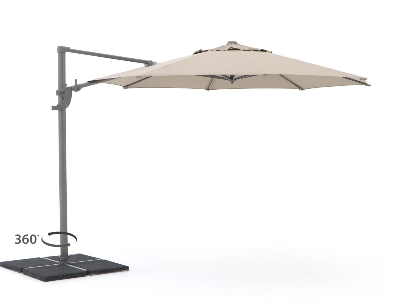 Shadowline Francisco Ampelschirm ø 330 cm