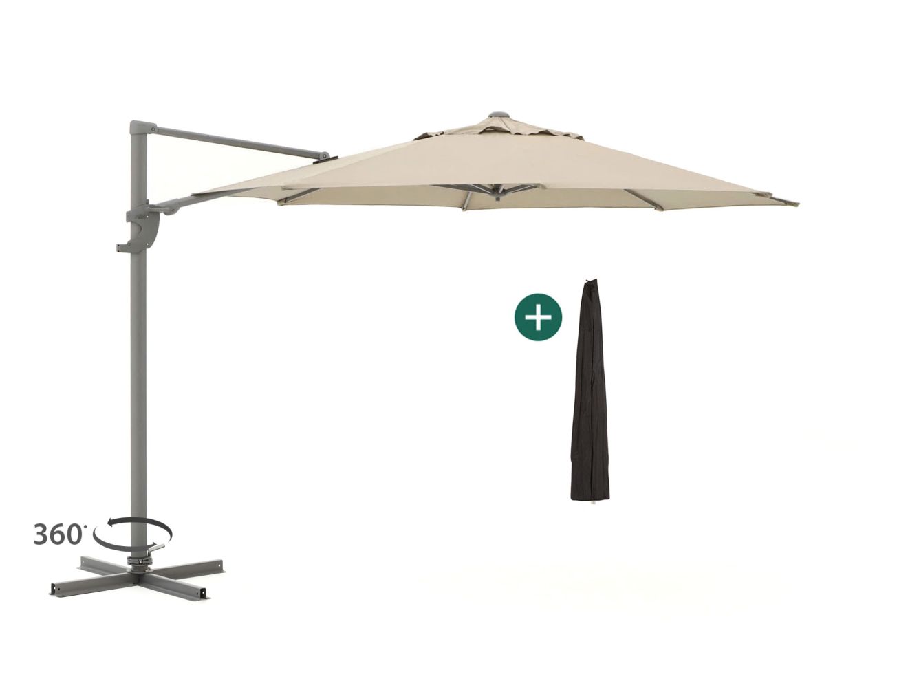 Shadowline Francisco Ampelschirm ø 330 cm