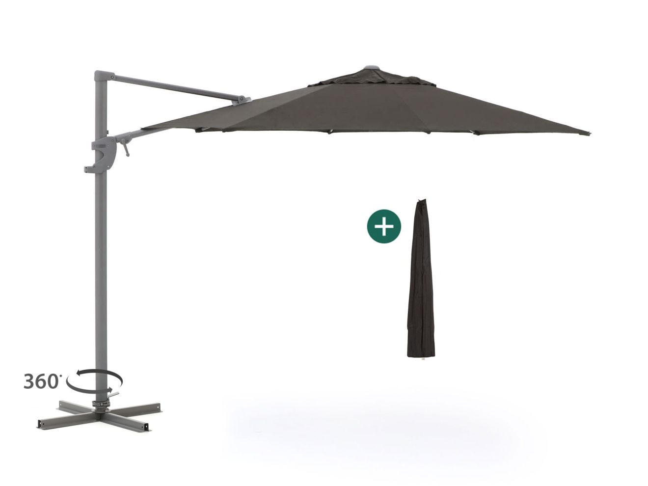 Shadowline Francisco Ampelschirm ø 330 cm