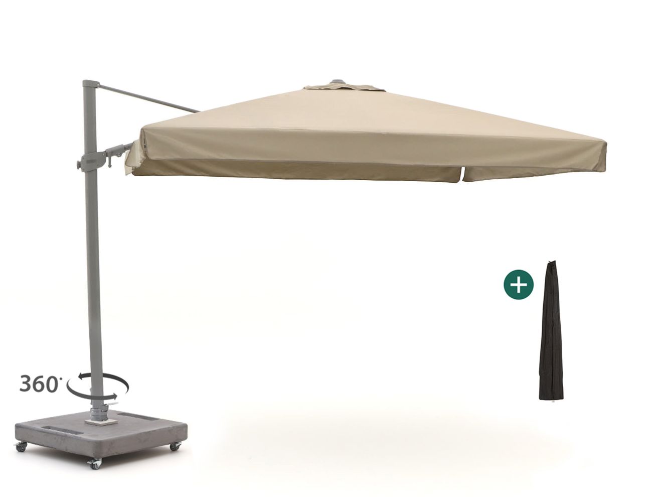 Shadowline Miami Ampelschirm 300x300 cm