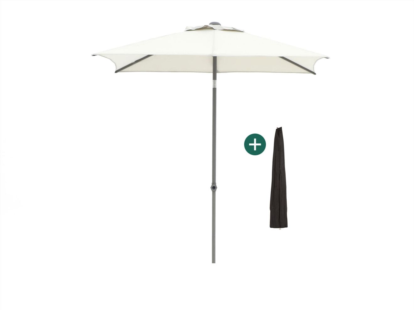 Shadowline Push-Up Sonnenschirm 210x150 cm