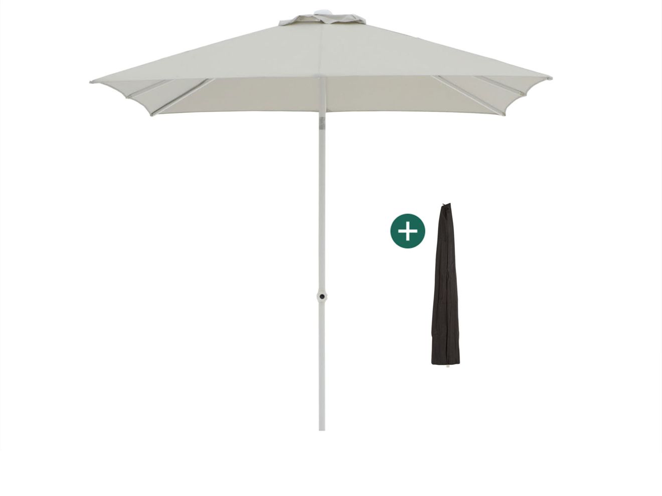 Shadowline Push-Up Sonnenschirm 240x240 cm