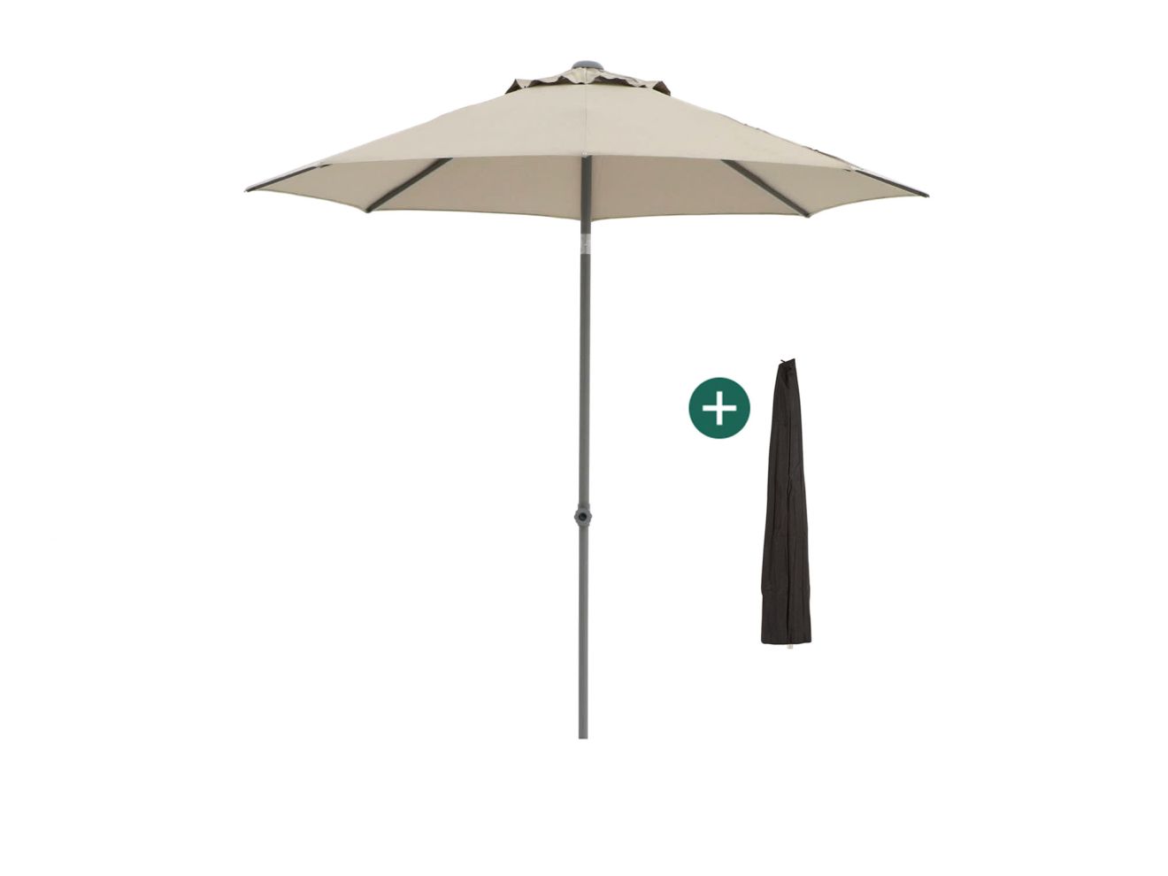 Shadowline Push-Up Sonnenschirm ø 250 cm