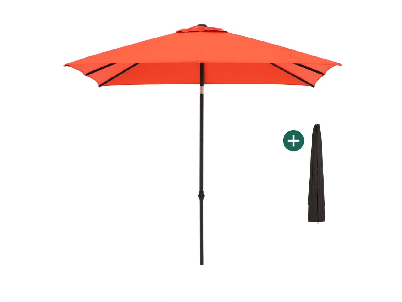 Shadowline Push-up Sonnenschirm 240x240 cm