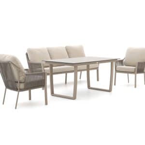 Tierra Outdoor Liv Dining Lounge-Set 4-teilig