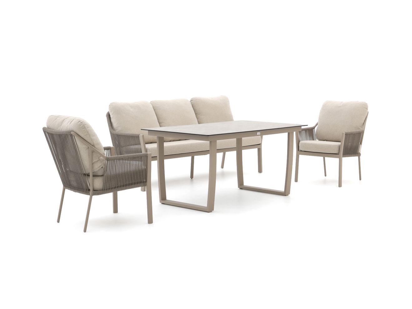 Tierra Outdoor Liv Dining Lounge-Set 4-teilig
