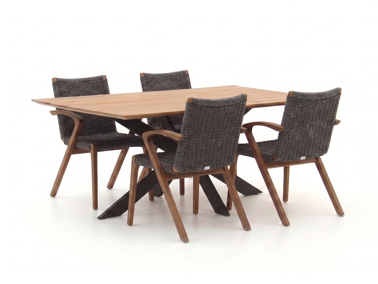 Bellagio Tredozio/Furato 180 cm Gartenmöbel-Set 5-teilig