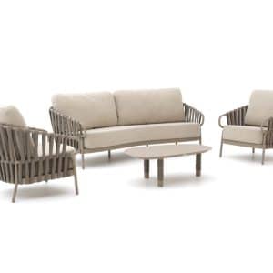 Tierra Outdoor Nuri/Moretti Sessel-Sofa Lounge-Set 4-teilig 5-Sitzer