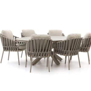 Tierra Outdoor Nuri/Oblong 220 cm Gartenmöbel-Set 7-teilig