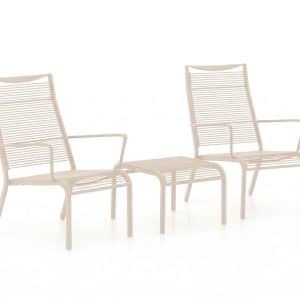 Apple Bee Hawaii Lounge Balkonmöbel-Set 3-teilig stapelbar