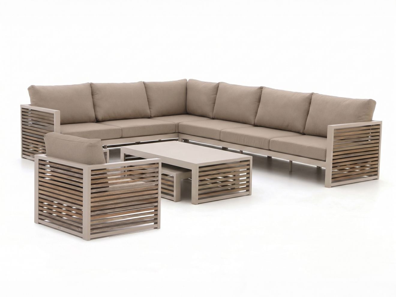 Bellagio Cadora Ecklounge-Set 5-teilig rechts 7-Sitzer