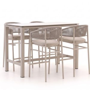 Bellagio Panaro/Trecenta 150 cm Gartenbar-Set 5-teilig