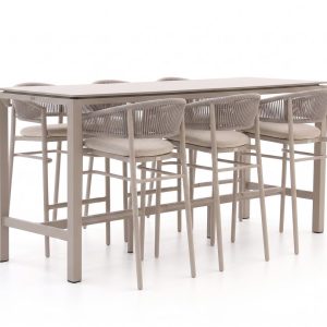 Bellagio Panaro/Trecenta 225 cm Gartenbar-Set 7-teilig