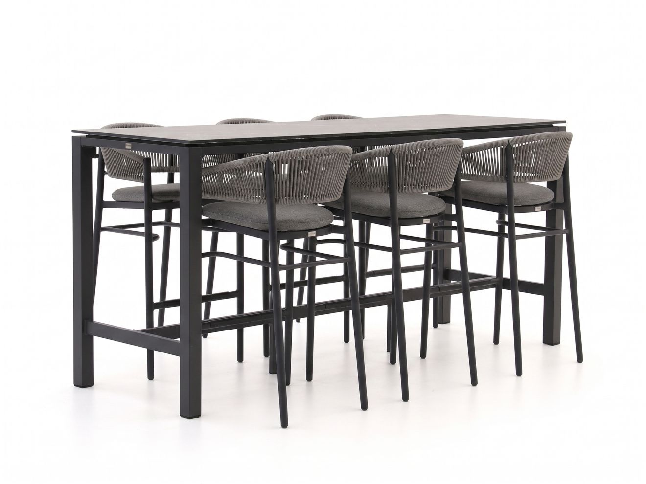 Bellagio Panaro/Trecenta 225 cm Gartenbar-Set 7-teilig