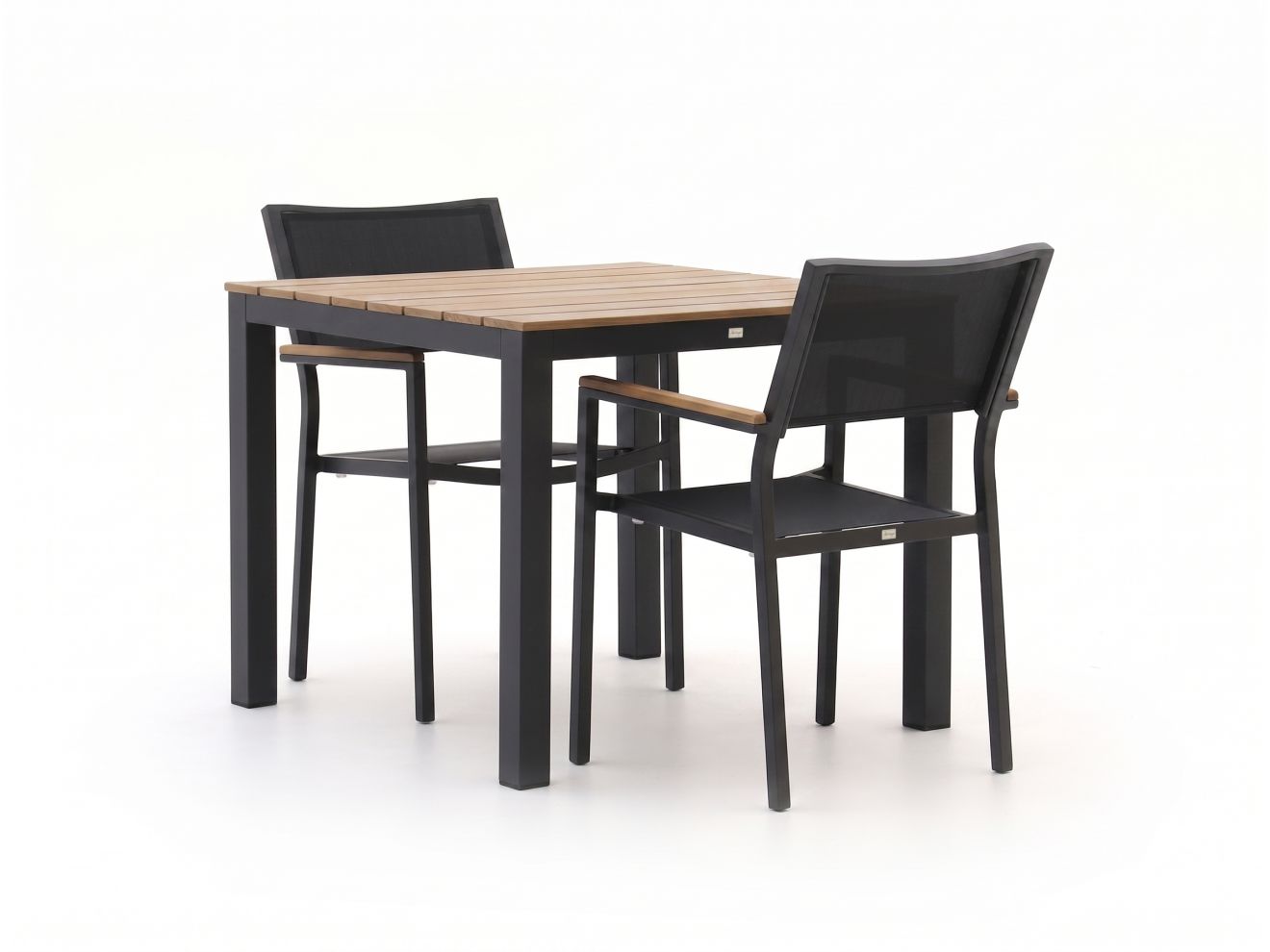 Bellagio Roma/Fidenza 90 cm Gartenmöbel-Set 3-teilig stapelbar