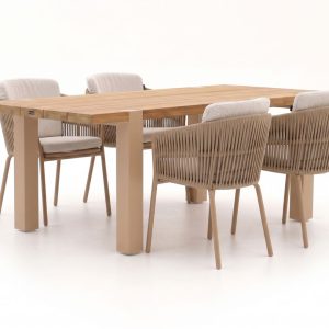 Hartman Sevilla/Almeria 200 cm Gartenmöbel-Set 5-teilig