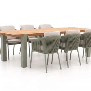 Hartman Sevilla/Almeria 280 cm Gartenmöbel-Set 7-teilig