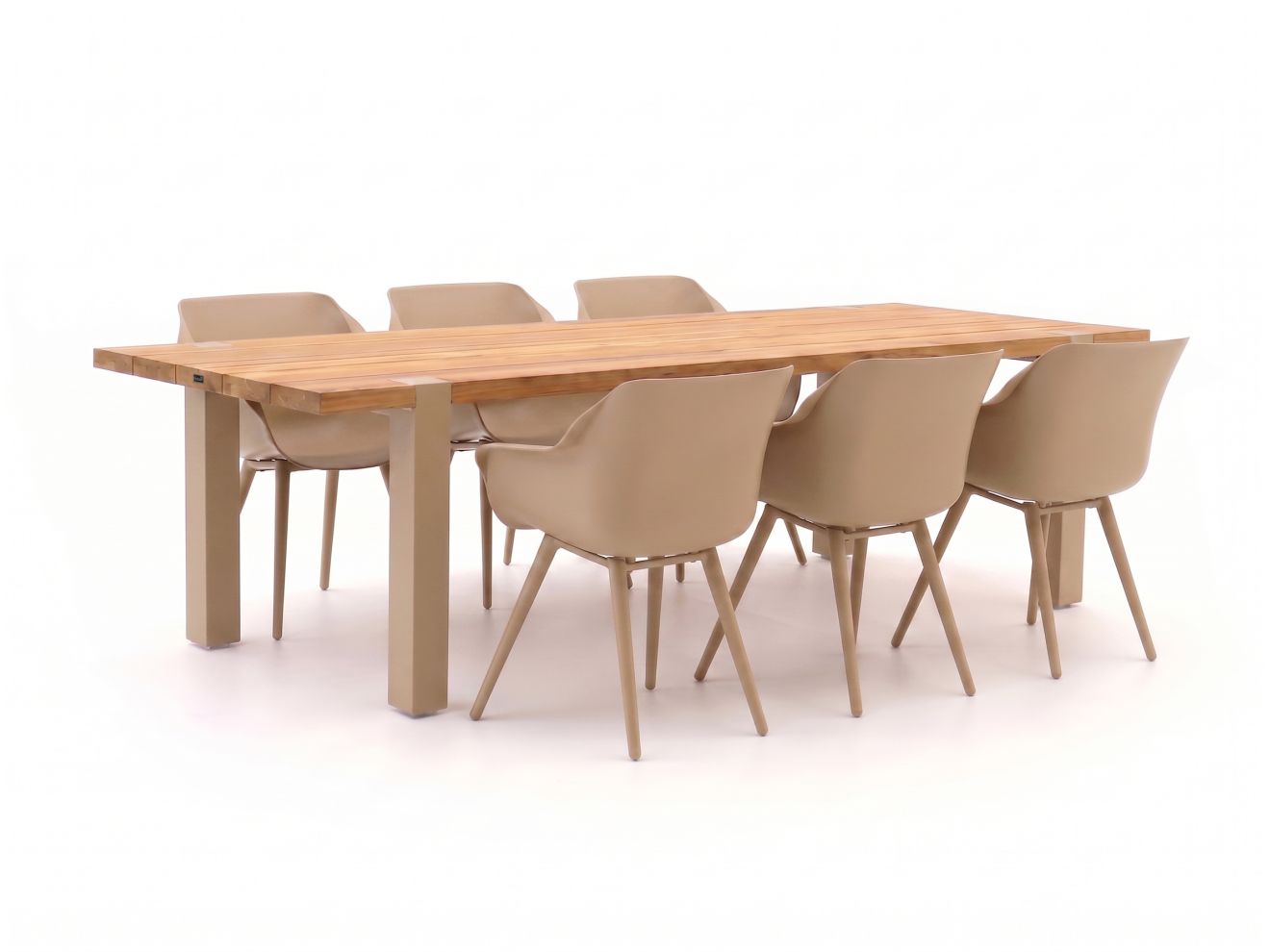 Hartman Sophie Studio/Almeria 280 cm Gartenmöbel-Set 7-teilig