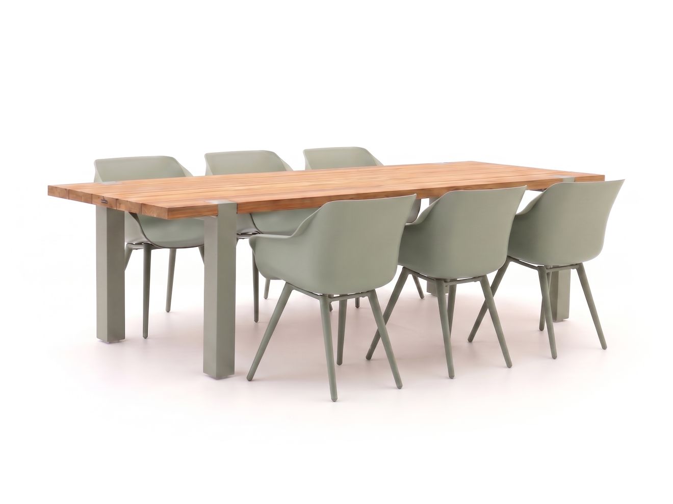 Hartman Sophie Studio/Almeria 280 cm Gartenmöbel-Set 7-teilig