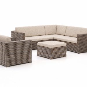 ROUGH-C Ecklounge-Set 5-teilig 6-Sitzer