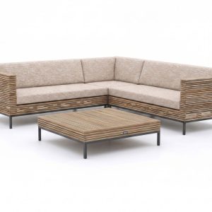 ROUGH-D Ecklounge-Set 4-teilig 5-Sitzer
