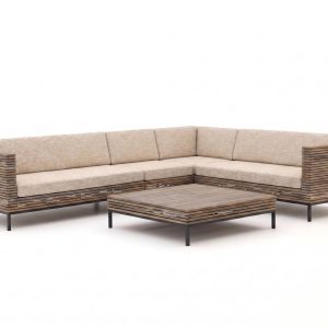 ROUGH-D Ecklounge-Set 5-teilig 6-Sitzer