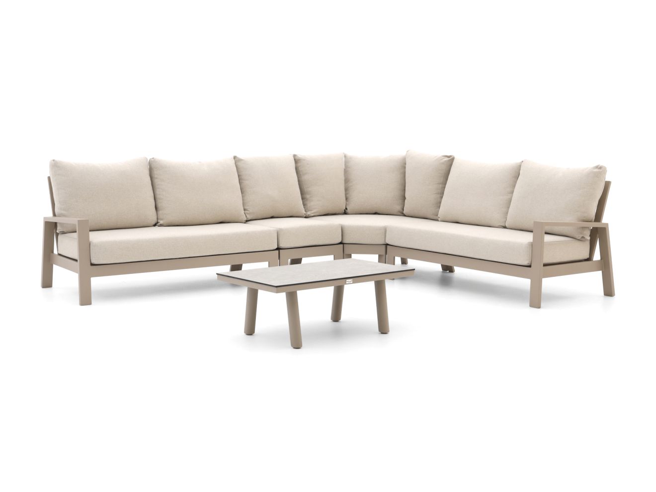 Tierra Outdoor Musone Ecklounge-Set 5-teilig 6-Sitzer
