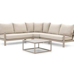 Tierra Outdoor Musone/Rio Ecklounge-Set 4-teilig 5-Sitzer