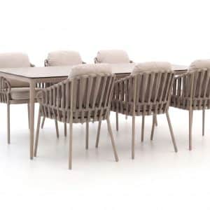 Tierra Outdoor Nuri/Elegante 219 cm Gartenmöbel-Set 7-teilig